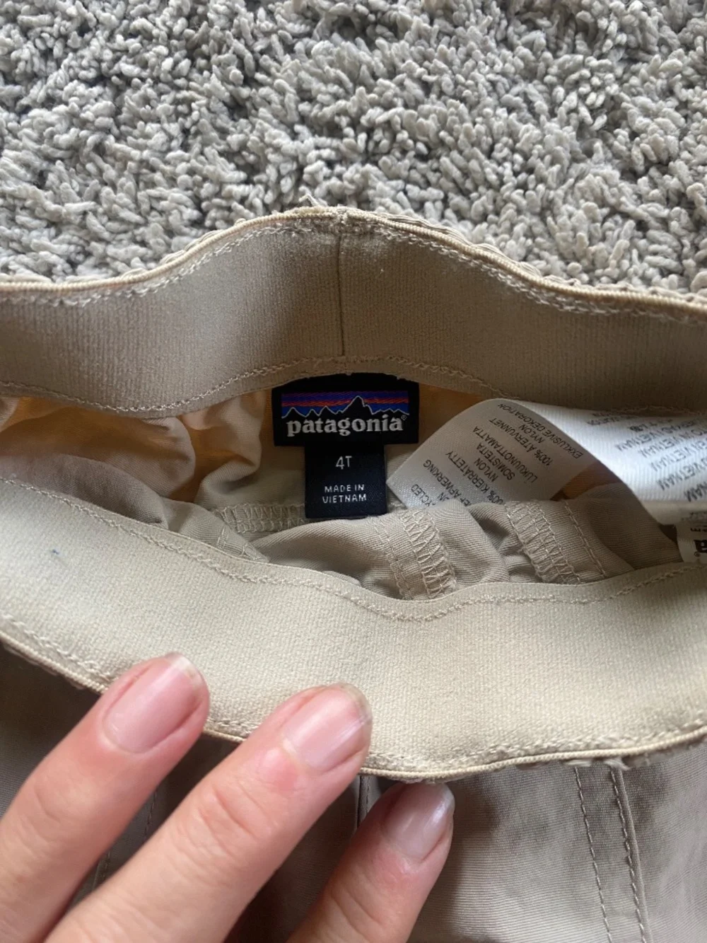 Patagonia Baby Baggies Pants 4T - Picture 2 of 7